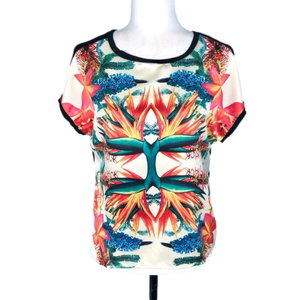 Dex multicolour floral top